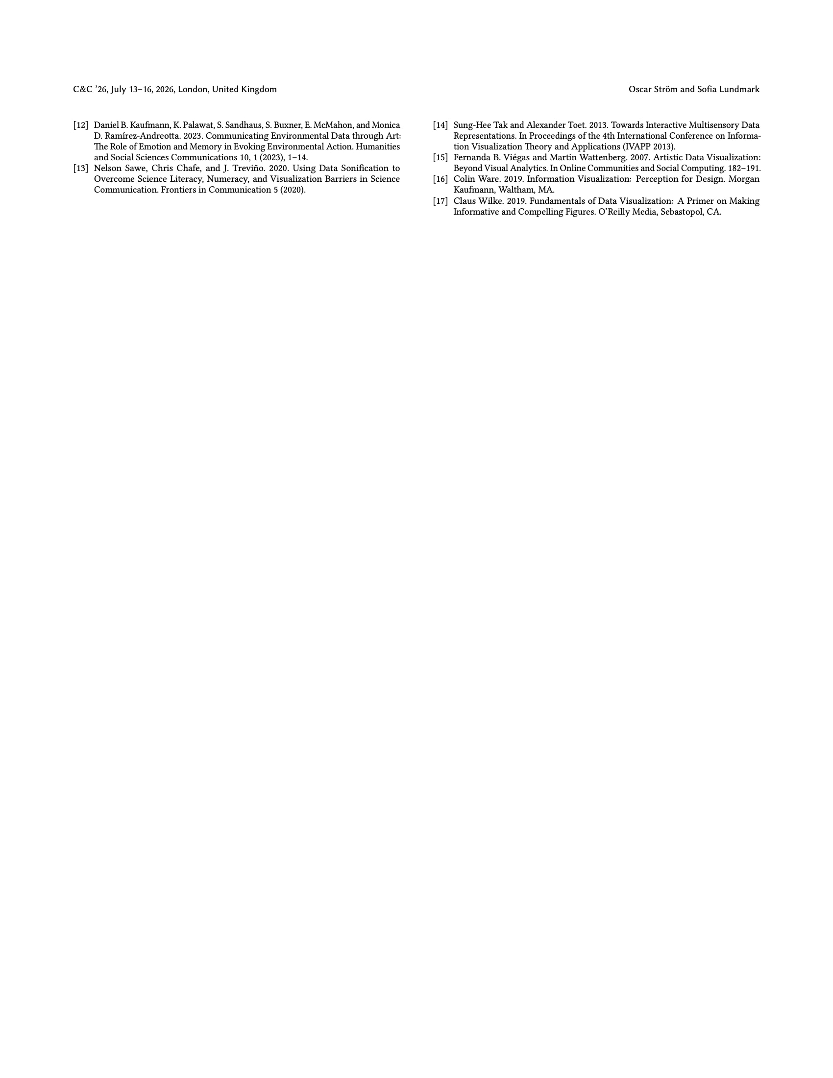 Page 4 of the paper. The last six references, from Kaufmann and others 2023 to Wilke 2019.